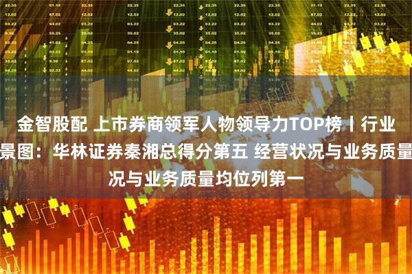 金智股配 上市券商领军人物领导力TOP榜丨行业数据评价全景图：华林证券秦湘总得分第五 经营状况与业务质量均位列第一