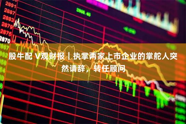 股牛配 V观财报｜执掌两家上市企业的掌舵人突然请辞，转任顾问